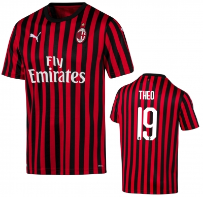 kit PERSONALIZZAZIONE nome NUMERO maglia MILAN PIATEK 9 HOME 2019 2020 BIANCO