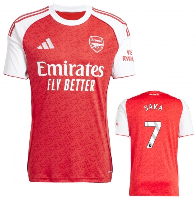 ARSENAL SAKA HOME SHIRT 2025-26