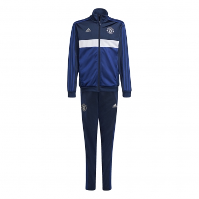 MANCHESTER UNITED POLY JUNIOR NAVY TRACKSUIT 2024-25