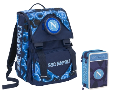 SSC NAPOLI SCHOOL BAG + PENCIL CASE 2019-20