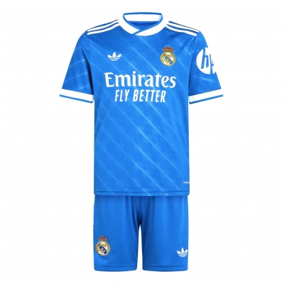 REAL MADRID JUNIOR 3RD KIT 2025-26