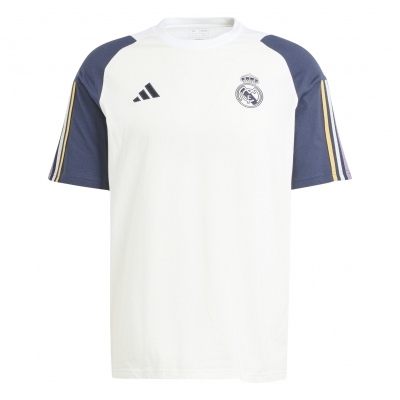 REAL MADRID PLAYER WHITE T-SHIRT 2023-24