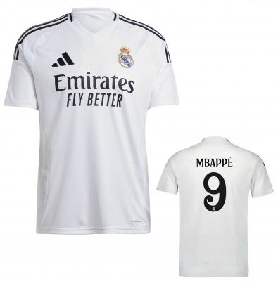 REAL MADRID MBAPPE HOME SHIRT 2024-25
