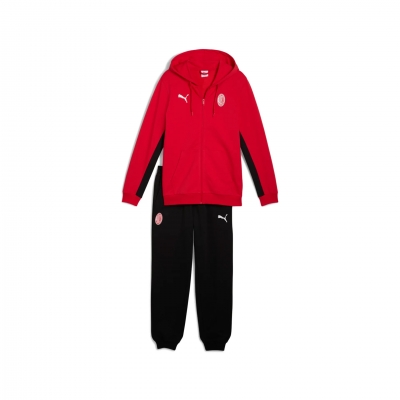 AC MILAN FAN SWEAT RED TRACKSUIT 2025-26