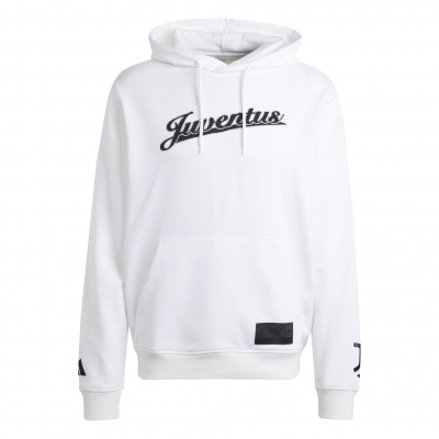 JUVENTUS HOODY WHITE US SWEAT 2025-26