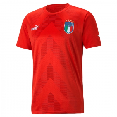 ITALIA FIGC GOALKEEPER RED SHIRT 2022