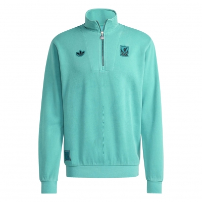 LIVERPOOL HALF ZIP COLLAR VINTAGE SWEAT 2025-26