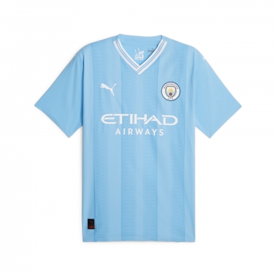 MANCHESTER CITY AUTHENTIC MATCH HOME SHIRT 2023-24