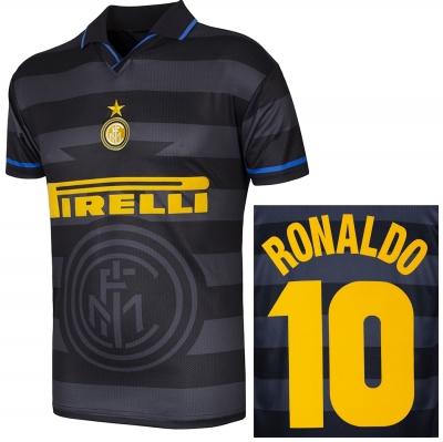 FC INTER RONALDO RETRO VINTAGE 3RD SHIRT 1997-98