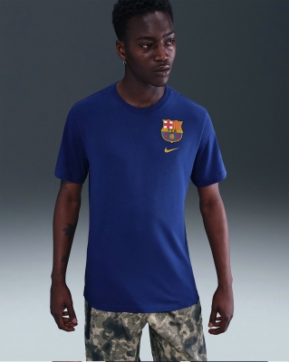 BARCELLONA T-SHIRT BLU 2025-26