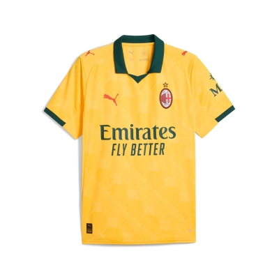 AC MILAN MAGLIA BAMBINO 3RD GIALLA 2025-26