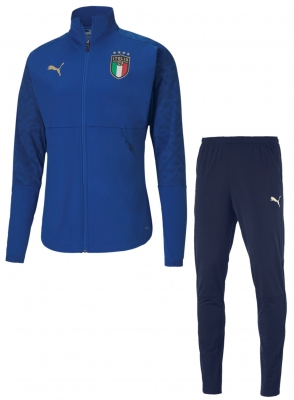 ITALIA FIGC PRESENTATION ROYAL TRACKSUIT 2020-21