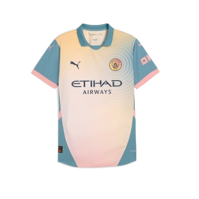 MANCHESTER CITY AUTHENTIC MATCH 4TH SHIRT 2024-25