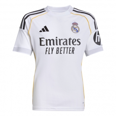 REAL MADRID JUNIOR HOME SHIRT 2025-26