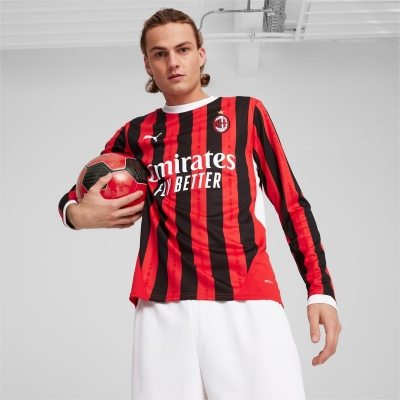 AC MILAN HOME SHIRT long sleeves 2024-25