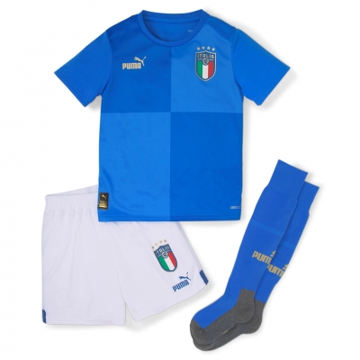 ITALIA FIGC MINIKIT HOME 2-6 anni 2022