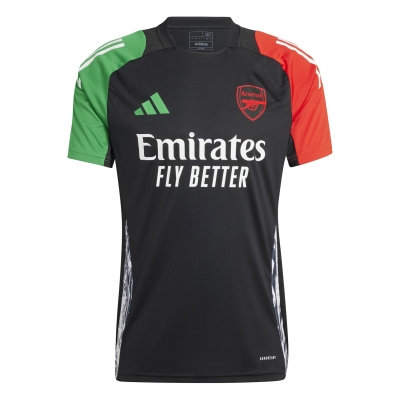 ARSENAL TRAINING BLACK SHIRT 2024-25