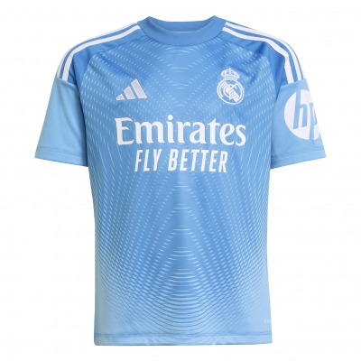 REAL MADRID GOALKEEPER JUNIOR SHIRT 2025-26