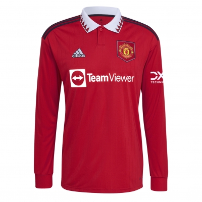 MANCHESTER UNITED long sleeves HOME SHIRT 2022-23