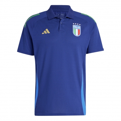 ITALIA FIGC POLO BLU 2024-25
