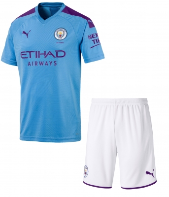 MANCHESTER CITY JUNIOR HOME KIT 2019-20