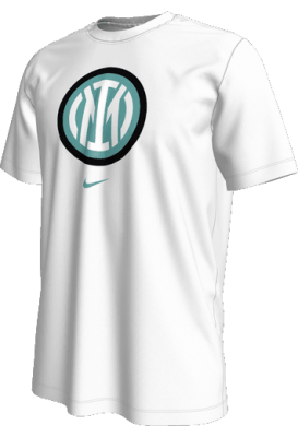 INTER FC LOGO WHITE T-SHIRT 2022-23