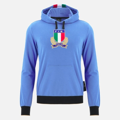 ITALIA RUGBY FIR FELPA CAPPUCCIO FAN 2025-26