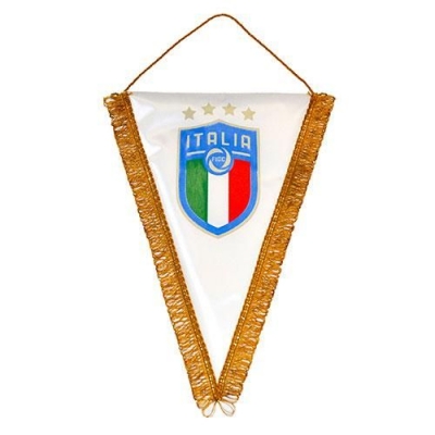 ITALIA FIGC GAGLIARDETTO 17*14CM
