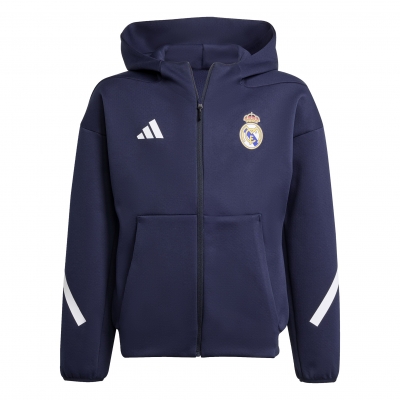 REAL MADRID JUNIOR ANTHEM JACKET 2025-26