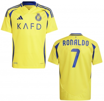 AL NASSR RONALDO JUNIOR HOME SHIRT 2024-25