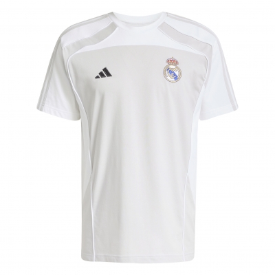 REAL MADRID UBP WHITE T-SHIRT 2025-26
