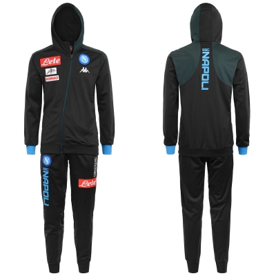 NAPOLI SSC JUNIOR POLY HOODY TRACKSUIT 2018-19