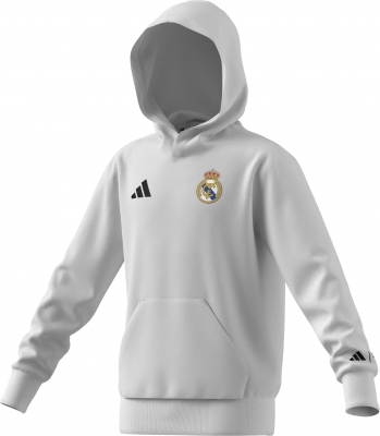 REAL MADRID AVENGERS HOODY JUNIOR WHITE SWEAT 2025-26