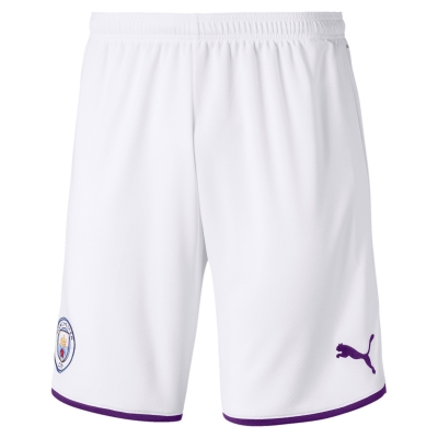 MANCHESTER CITY HOME SHORTS 2019-20