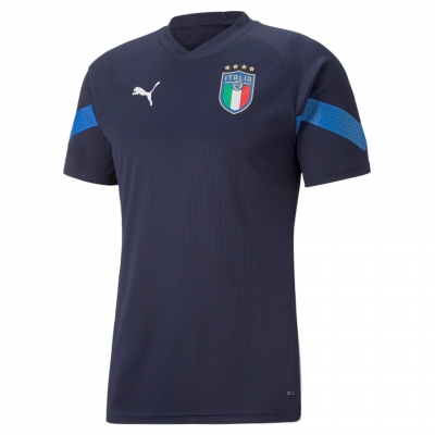 ITALIA FIGC TRAINING NAVY SHIRT 2022