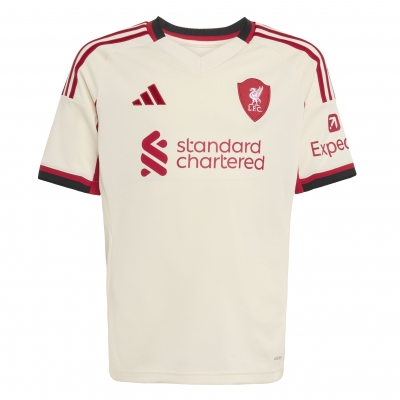 LIVERPOOL MAGLIA BAMBINO AWAY 2025-26