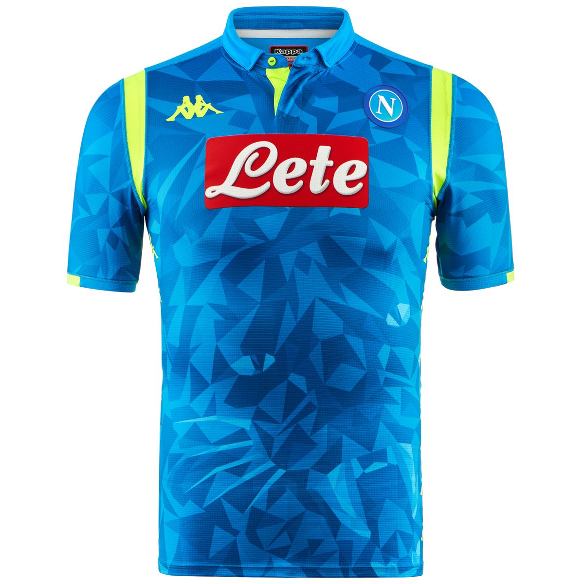 SSC NAPOLI EUROPA LEAGUE AUTHENTIC MATCH HOME SHIRT 2018-19