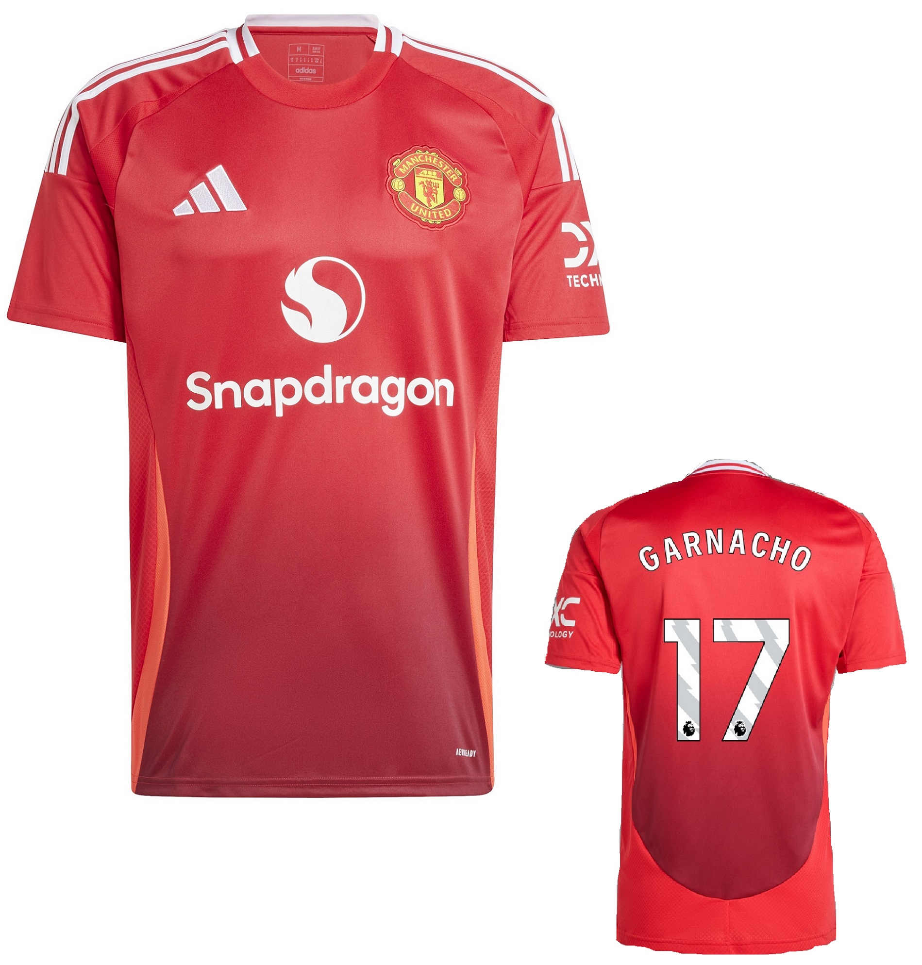 MANCHESTER UNITED GARNACHO HOME SHIRT 2024-25 | CalcioItalia.com
