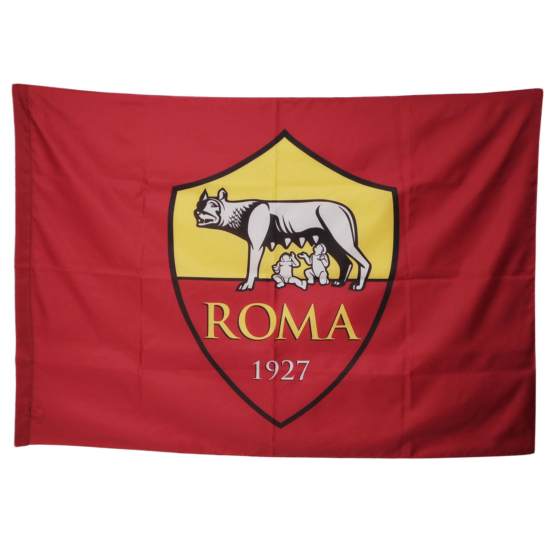 Bandiera Da Tavolo Roma SPQR, 10x15 Cm, In Poliestere Con Base In Plastica Nera