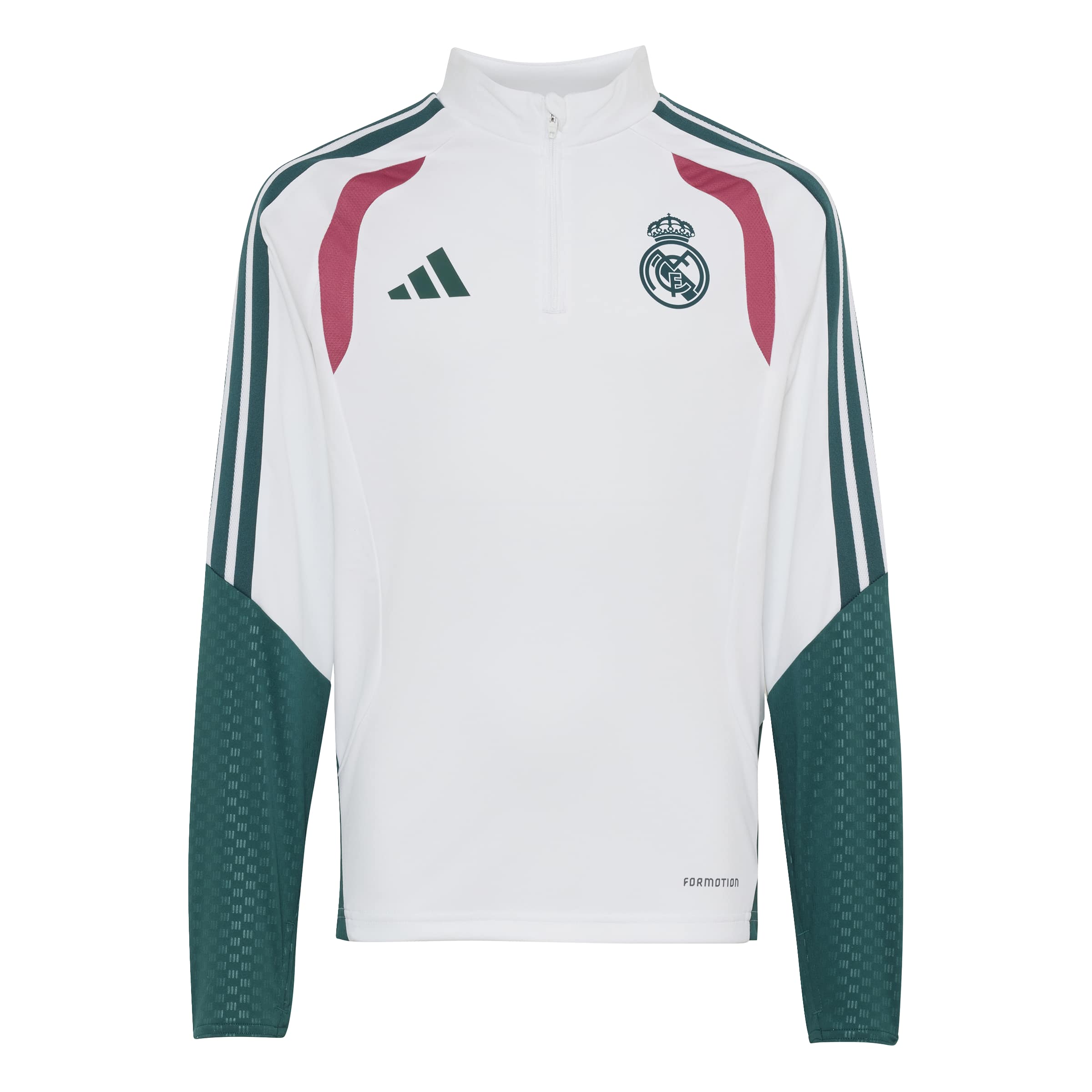 REAL MADRID UCL JUNIOR TRAINING DRILL WHITE TOP 2026-27