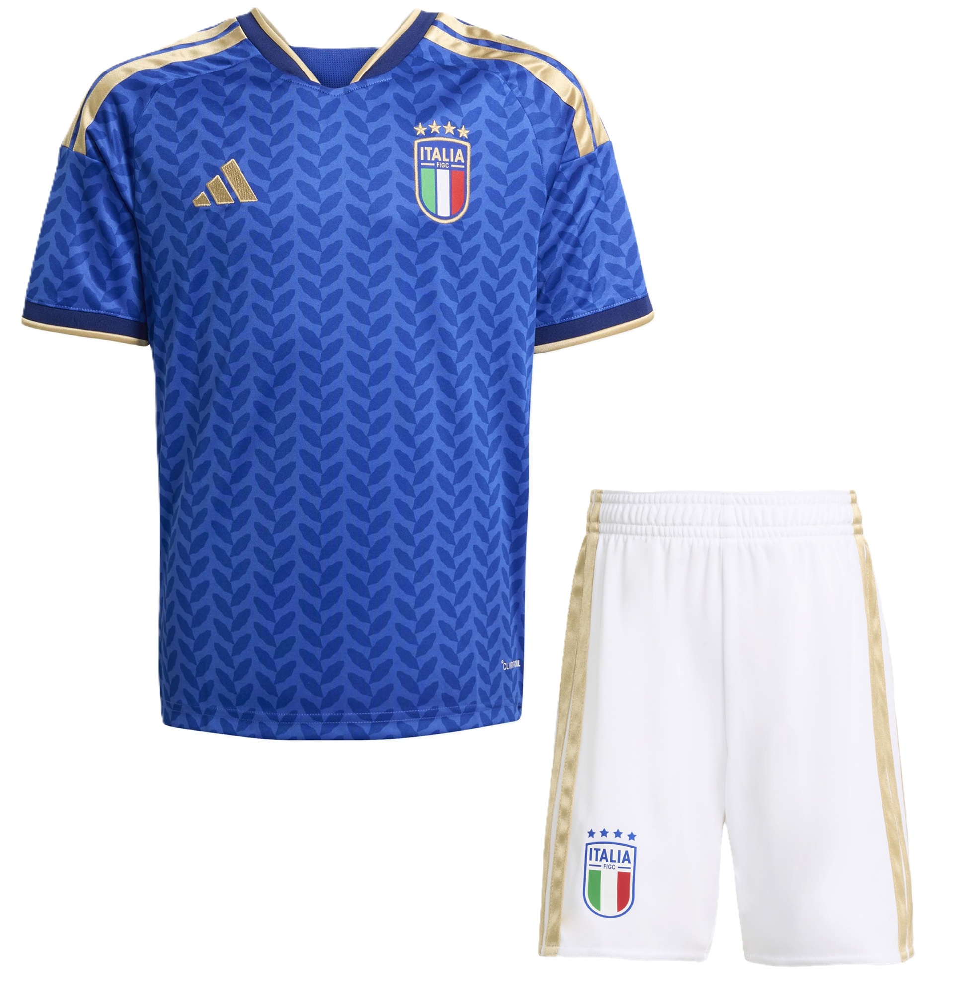 Crea La Tua Kit Maglia Allenamento Pantaloncini Italia blu navy 2022/2023